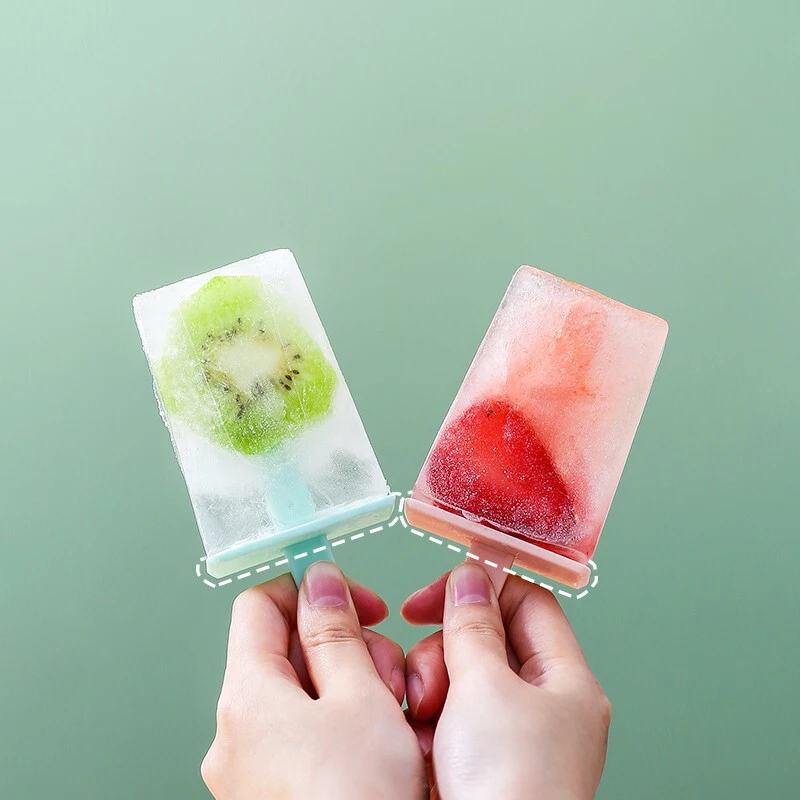 GIANXI Popsicle Mold DIY Homemade Ice Box with Plastic Stick Ice Cream Machine Mould Cube Tray Kitchen Accessories ice mold ice cream molds