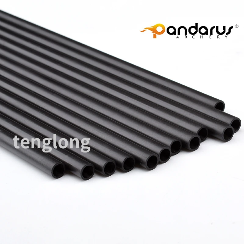 12 Fûts Flèches Carbone ID4.2mm - Spine 350-900, 30.5 Pouces, Pour