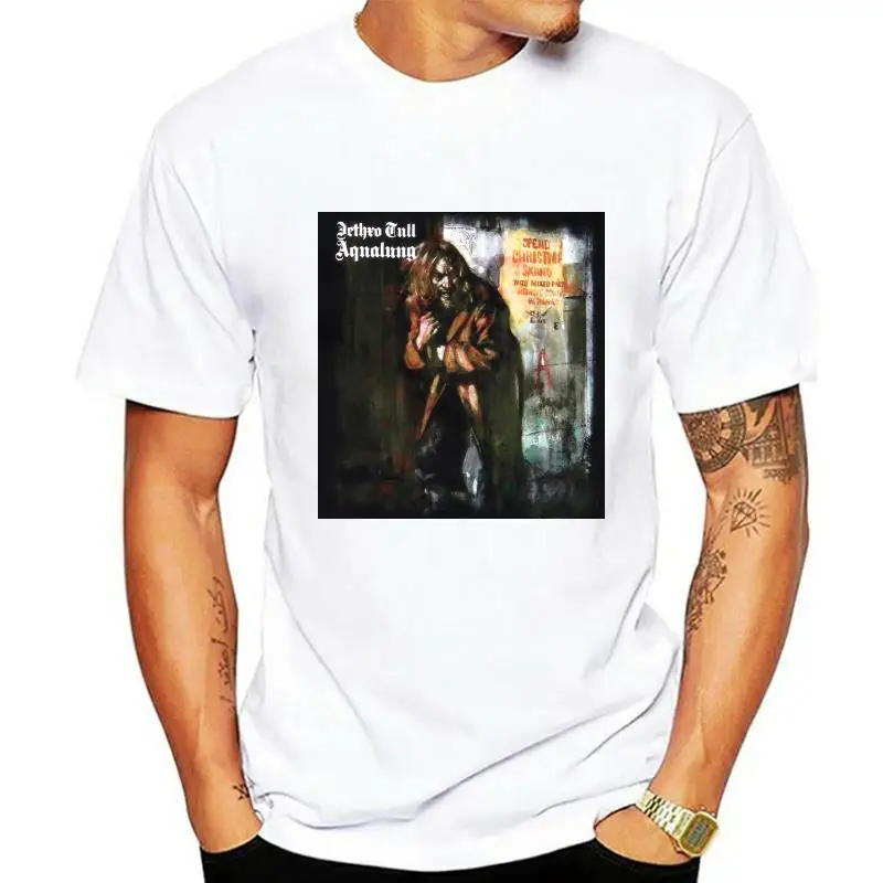 Jethro Tull T-Shirt Aqualung Da Uomo Nera