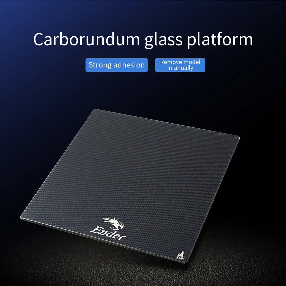

Ultrabase Glass 280×280 320×310×4MM Silicon Carbide Platform Kit For Ender-3 Max Neo CR-10S PRO CR-10 V2 V3 Ender-7 3D Printer