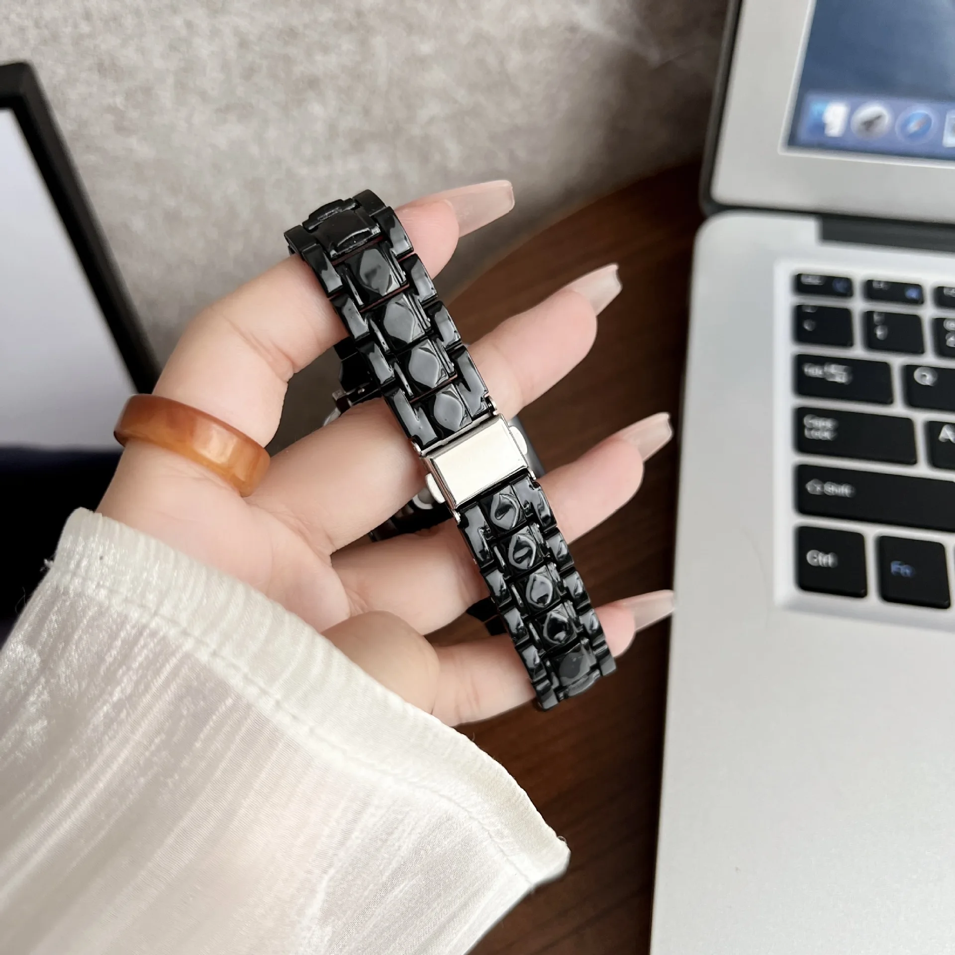 Resin Strap Bracelet Sport Watchband Replacement Wristband