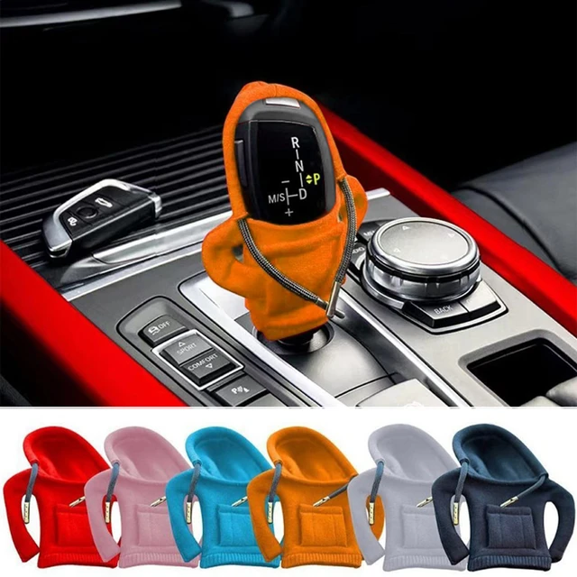 Hoodies Auto Getriebe Kragen Schaltknauf Abdeckung Universal Fit Hoodie für  Shifter manuellen Griff Auto Innenraum Auto Zubehör Werkzeug