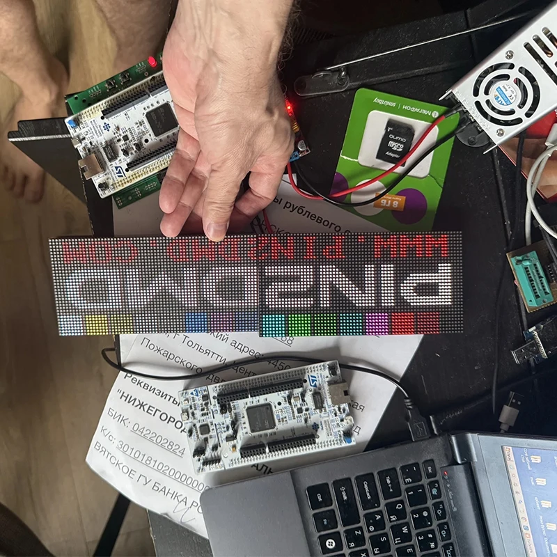 P2.5 Indoor RGB Full-Color LED Panel Module 160*80mm 64x32 Pixels