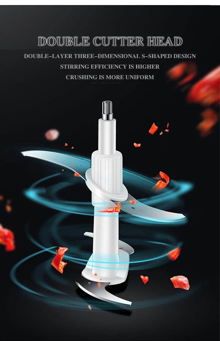 6L kitchen Product Electric meat Blender fufu pounding machine 6