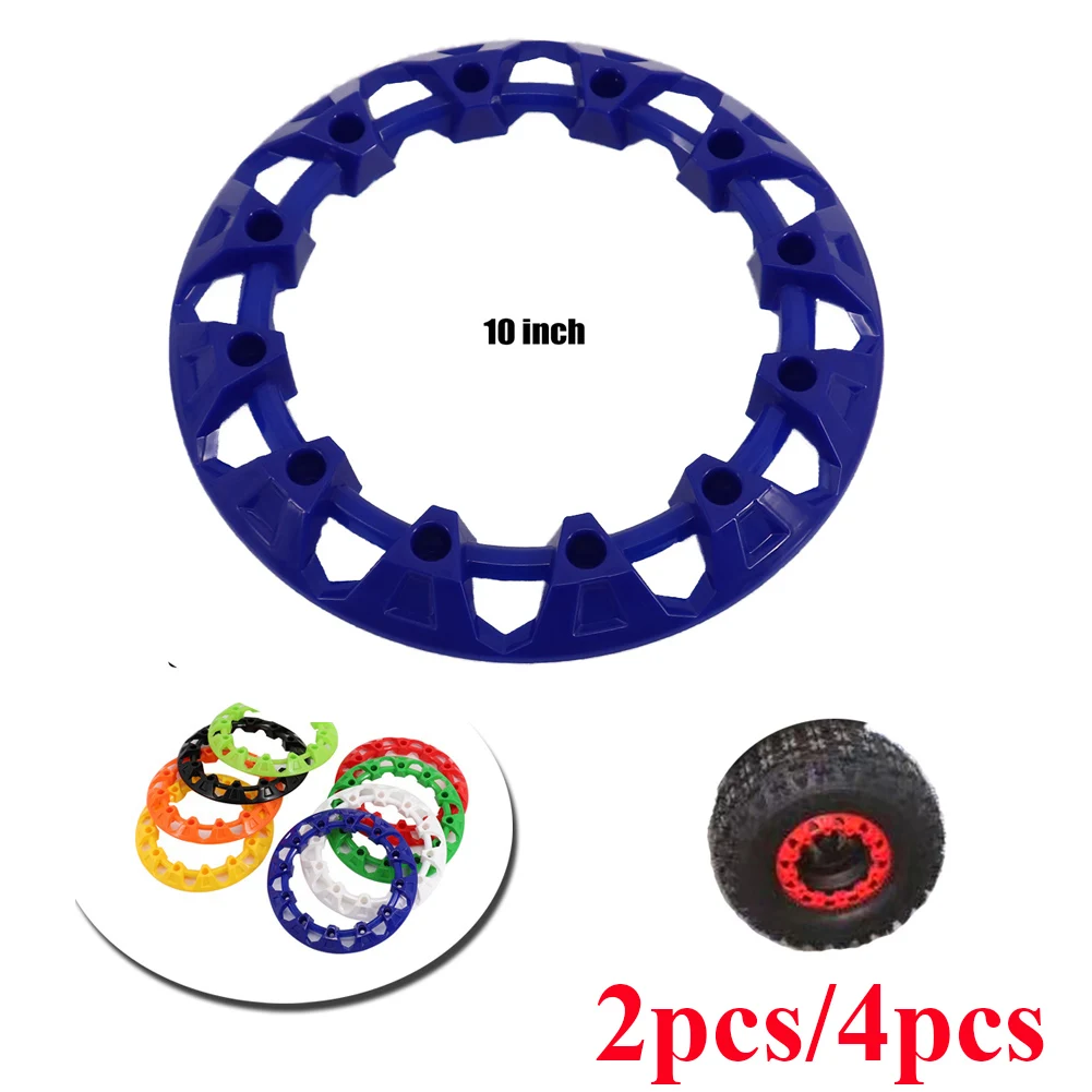 2 Pz/4 Pz 10 Pollici Atv Wheel Trim Protezione Del Mozzo Decor Rim Cap Veicolo Universale All Terrain Wheel Copertura In Plastica Fit Pneumatici Da 10