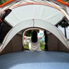 5-8 people quick opening hand throw tent waterproof camping boat tent outdoor tent fully automatic pop-up