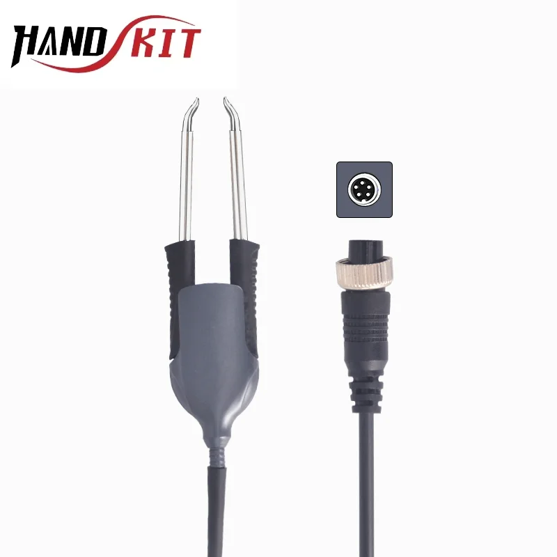 Soldering Station Tweezers Handle For Handskit STM 32 Soldering Station Temp Adjust Portable Home Electronics Repair Tool