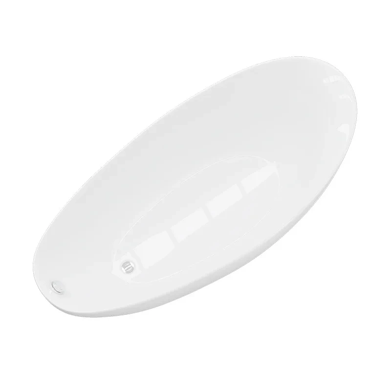 Acryclic Bathtub Shower Room Usage 1600mm Length Big Space Bathtubs Enjoy Bath Time 2