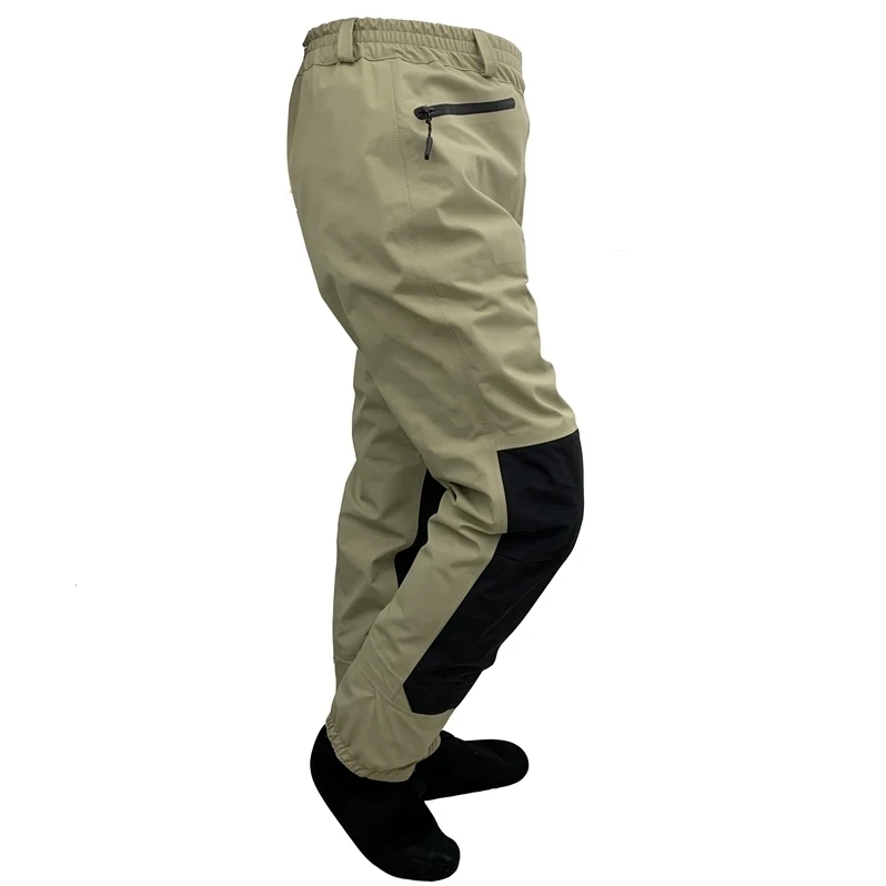 Wading Pants 3 Layer Breathable Waterproof Fly Fishing Waist Waders Stockingfoot High Pant Wader Durable Duck Hunting