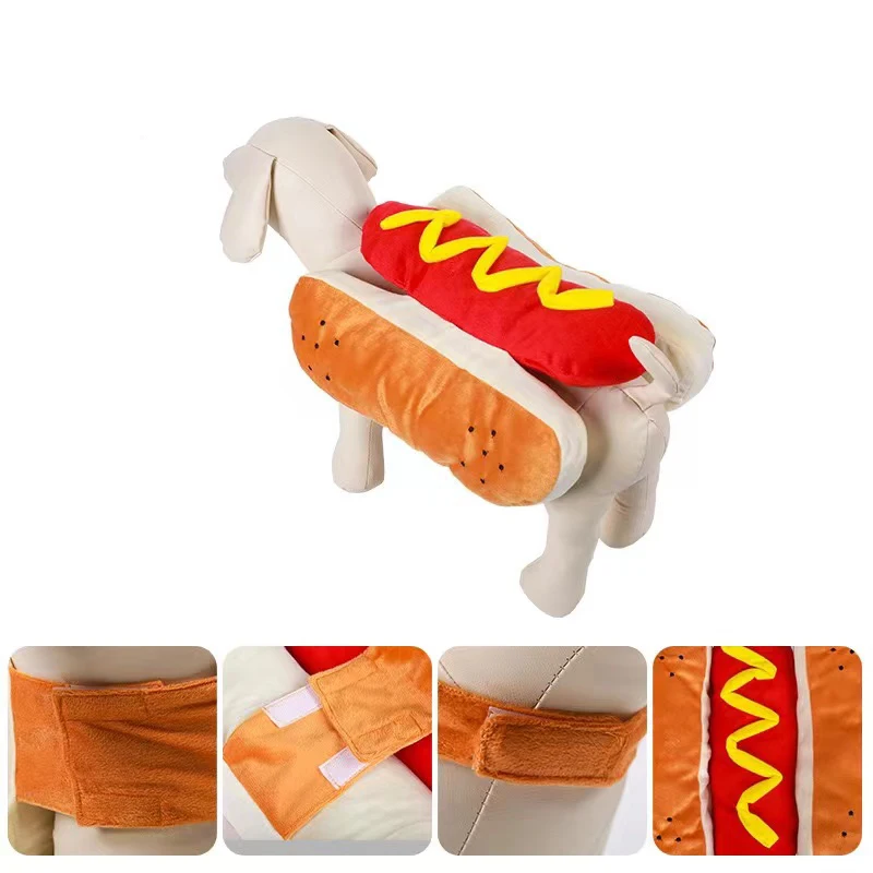Funny Dachshund Dog Hot Dog Costume Apparel
