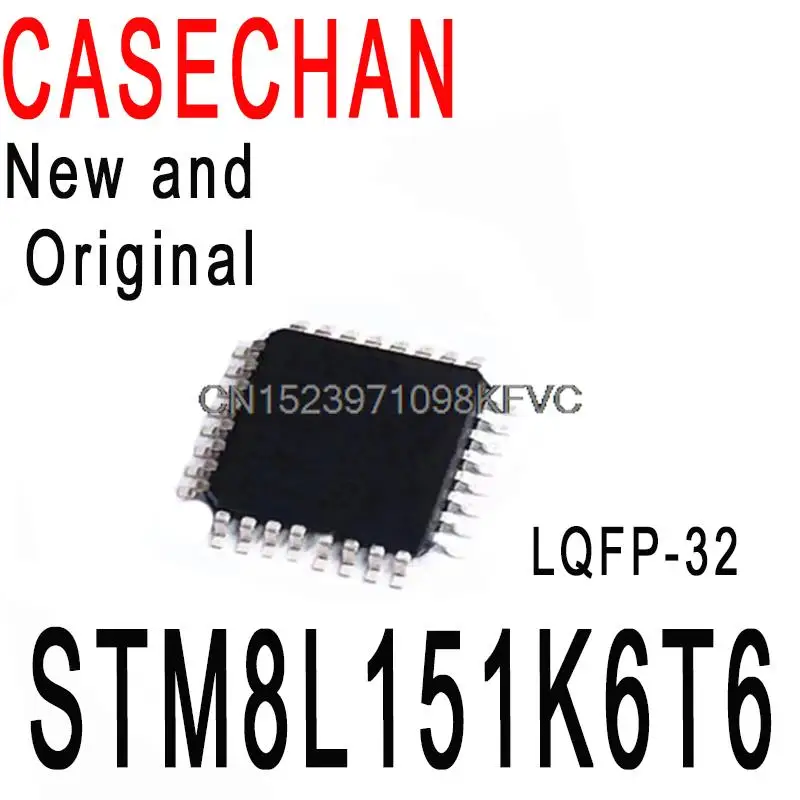 

5PCS New and Original SMD LQFP-32 Microcontroller MCU Chip In Stock STM8L151K6T6