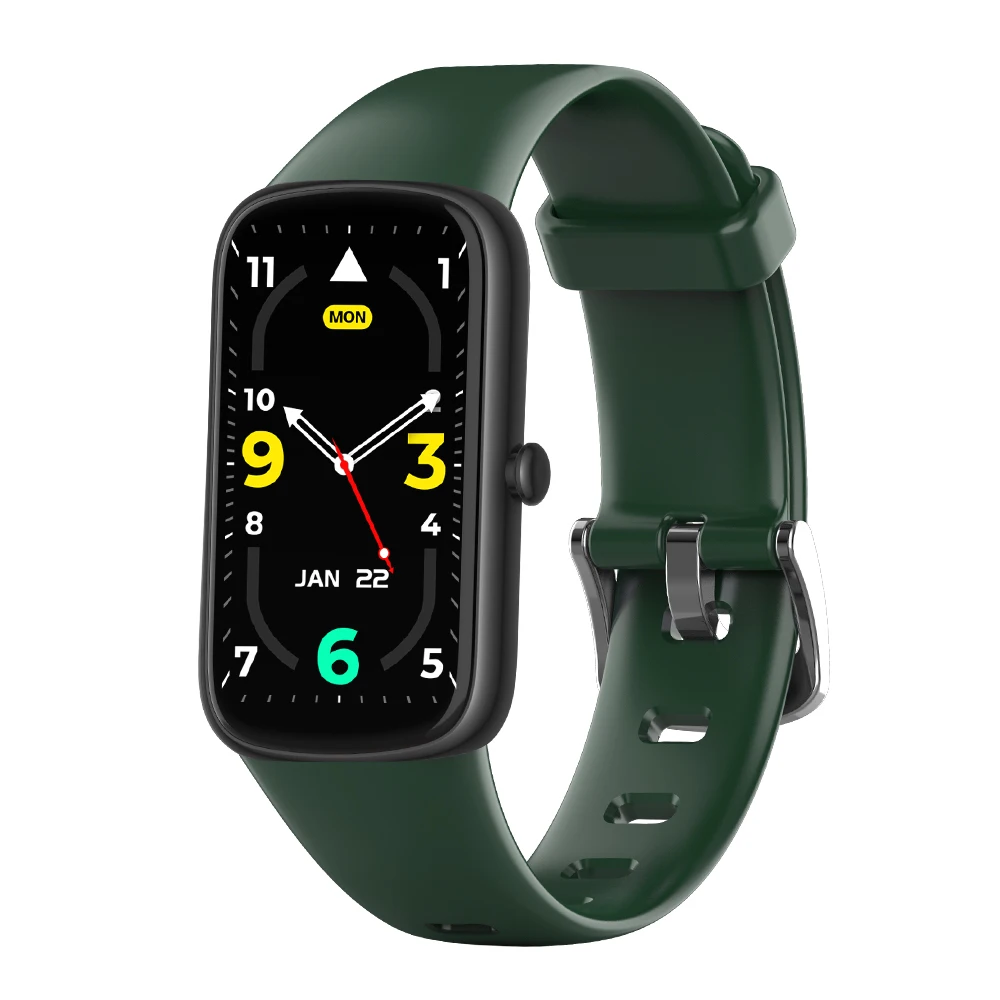 Wearable Devices Smartband C11 1.47 Inch Vfit Heart Rate Blood Pressure Oxygen Waterproof Smart Watch for Women Men Wristband 