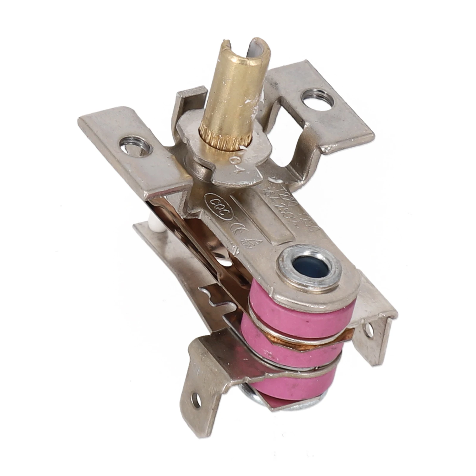 

1pc Temperature Switch Thermostat Switch Adjustable Heating Bimetal Thermostat KST-168 Replacement Parts For Electric Heaters