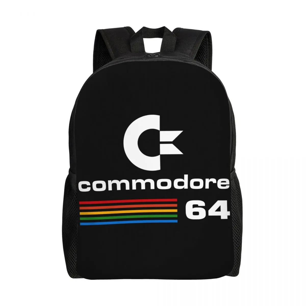 

Customized 3D Print Commodore 64 Backpacks C64 Amiga Computer Geek Nerd College School Travel Bags Bookbag Fits 15 Inch Laptop