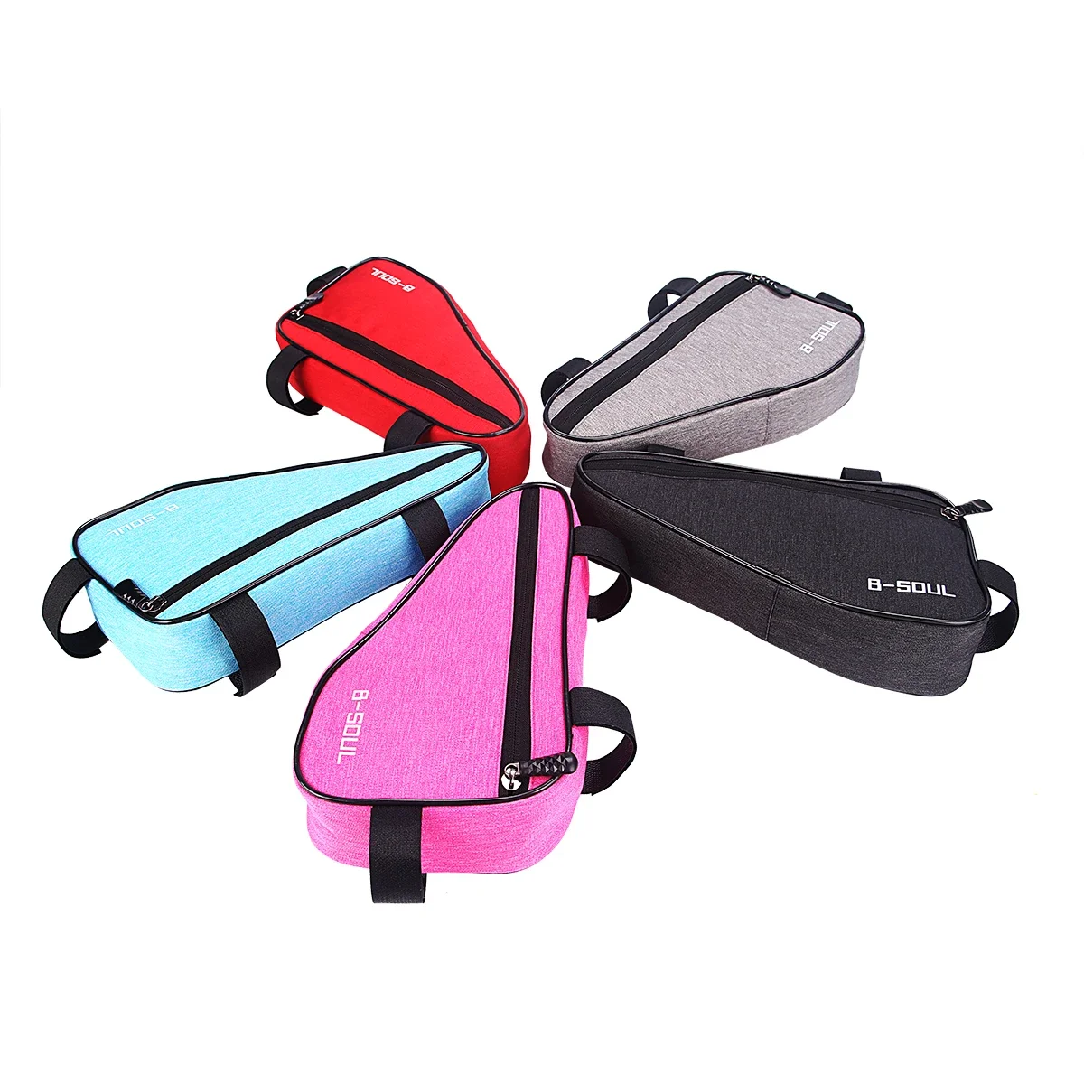 Portable Bike Triangle Bag Mountain Bike Beam Bag Cycling Gear Kit large-capacity Bicycle Accessories
