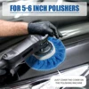20/8Pcs Buffer Pads Cover Car Polisher 6 Inch Bonnets Wheel Polishing Microfiber Polishing Pad Kits for Waxing Bonnet Set Tool 4