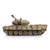 Henglong 1/16 Customized Leopard2A6 Remote Control Tank 3889 With Metal Tracks BB pellets Cannon Retractable 7.0 Version As Gift 6