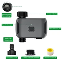 Insoma Wi-Fi спринклерный таймер, автоматическая система орошения, дистанционное управление, умный таймер воды для садового газона, уличный кран — изображение 4