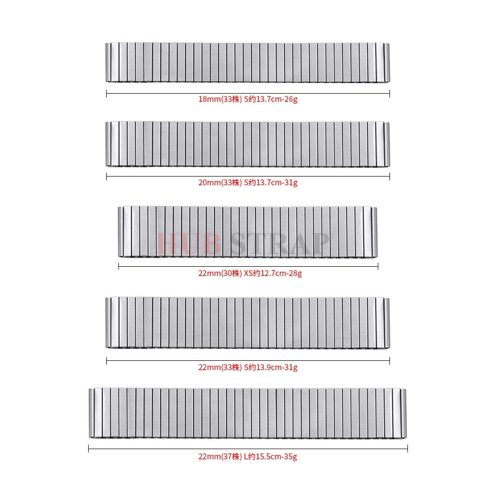 Versatile Metal Elastic Stretch Wristband in Stainless Steel