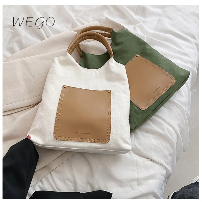 

Новая Вместительная женская Холщовая Сумка-мешок, дизайнерская Высококачественная универсальная сумка-клатч на одно плечо, сумка-кошелек