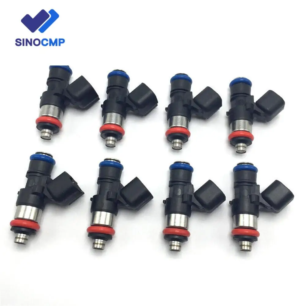 

8pcs Fuel Injectors 12576341 0280158051 For Camaro Corvette Holden Commodore VZ VE L76 L98 LS2 LS3