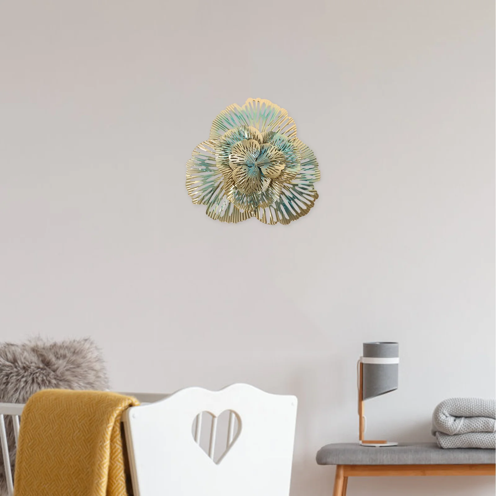 

Metal Flower Wall Decor Living Room Wall Decor Creative Wall Home Wall Decor