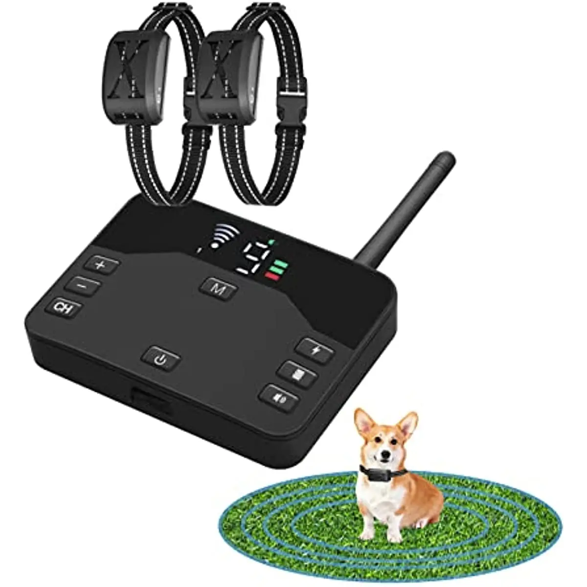 PetDogElectricFenceSystemRechargeableWaterproofReceiver