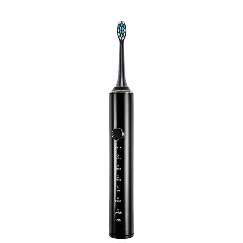 Electrical Tooth Brush With 8 Brush Head Automatic Ultrasonic Soft Bristle Household Cleaning Teeth