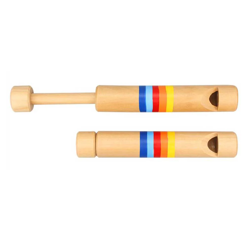 

Toddler Wood Slide Whistle Push Voice Change Wooden Noisemaker Flute Educational Bag Stuffers Prizes Children Kids Baby Slide