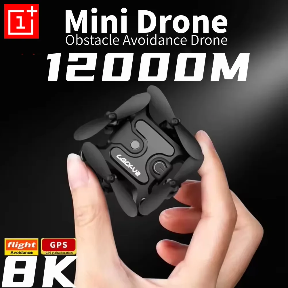OnePlus V2 Mini Drone drone quadcopter Professional 8kHD Camera 5G Wifi FPV Air Pressure Altitude Hold Foldable Quadcopter RC Drone Toys UAV