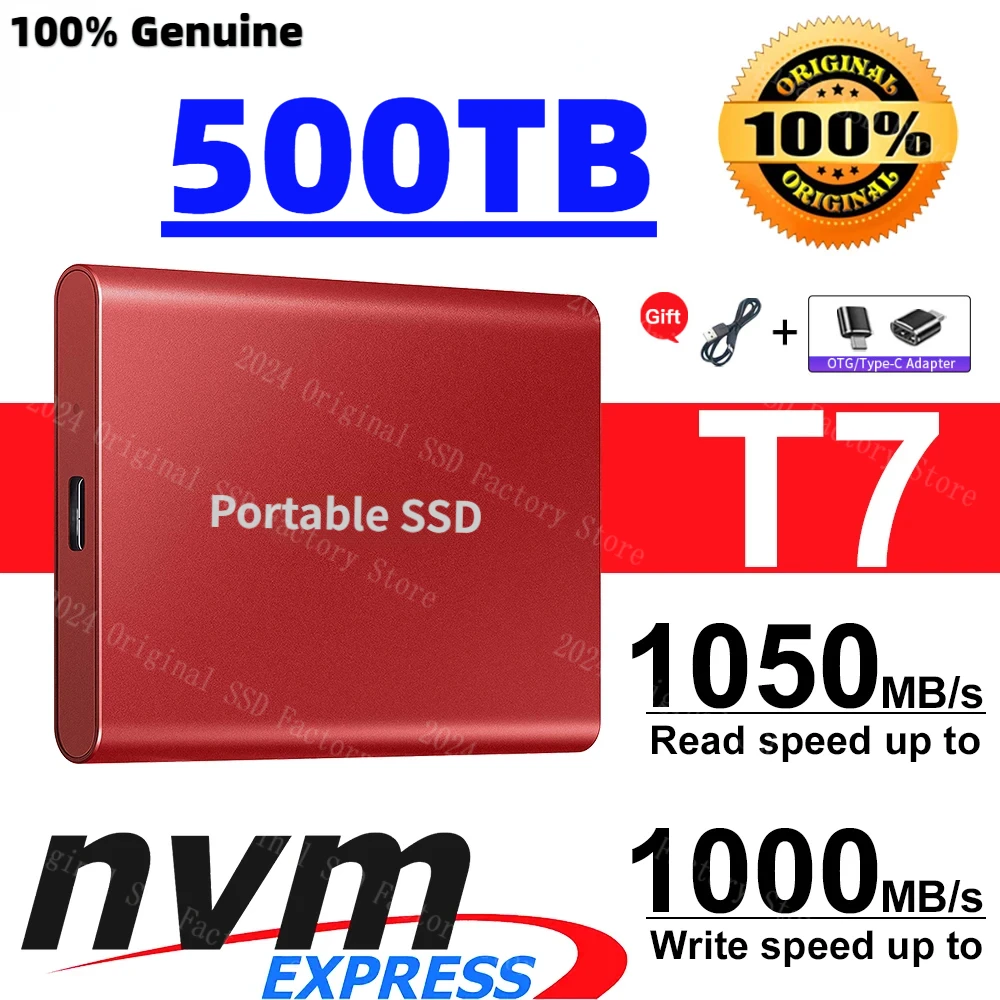 

Portable SSD 64tb external ssd drive 500gb Solid State Disk external ssd 1TB 2TB 8tb Mobile Hard Drive for Xiaomi for Laptop ps5