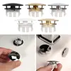 Copper Sink Overflow Cover Trim Ring Hole Cap Wash Basin Round double layer Overflow Ring Plug 1