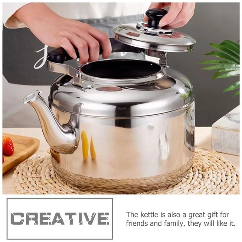 Whistling Teapot Kettle Tea Water Stove Whistlingstove Stainless Steel Teapot Pot For Hotboiling Pots Gas Coffee Induction Camping
