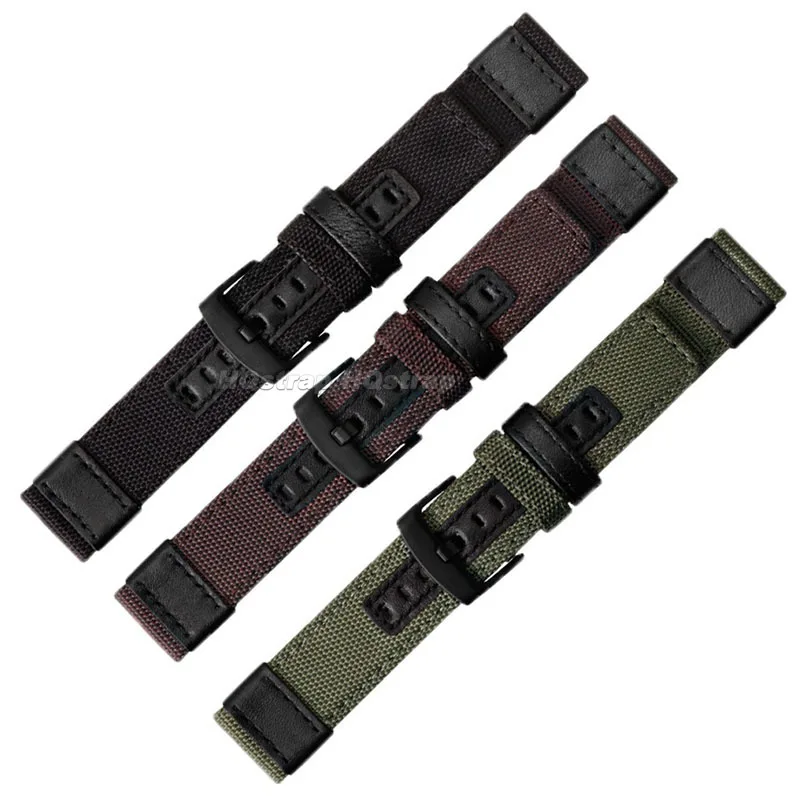 Comfortable Nylon Canvas Sport Strap with Quick Release Mechanism