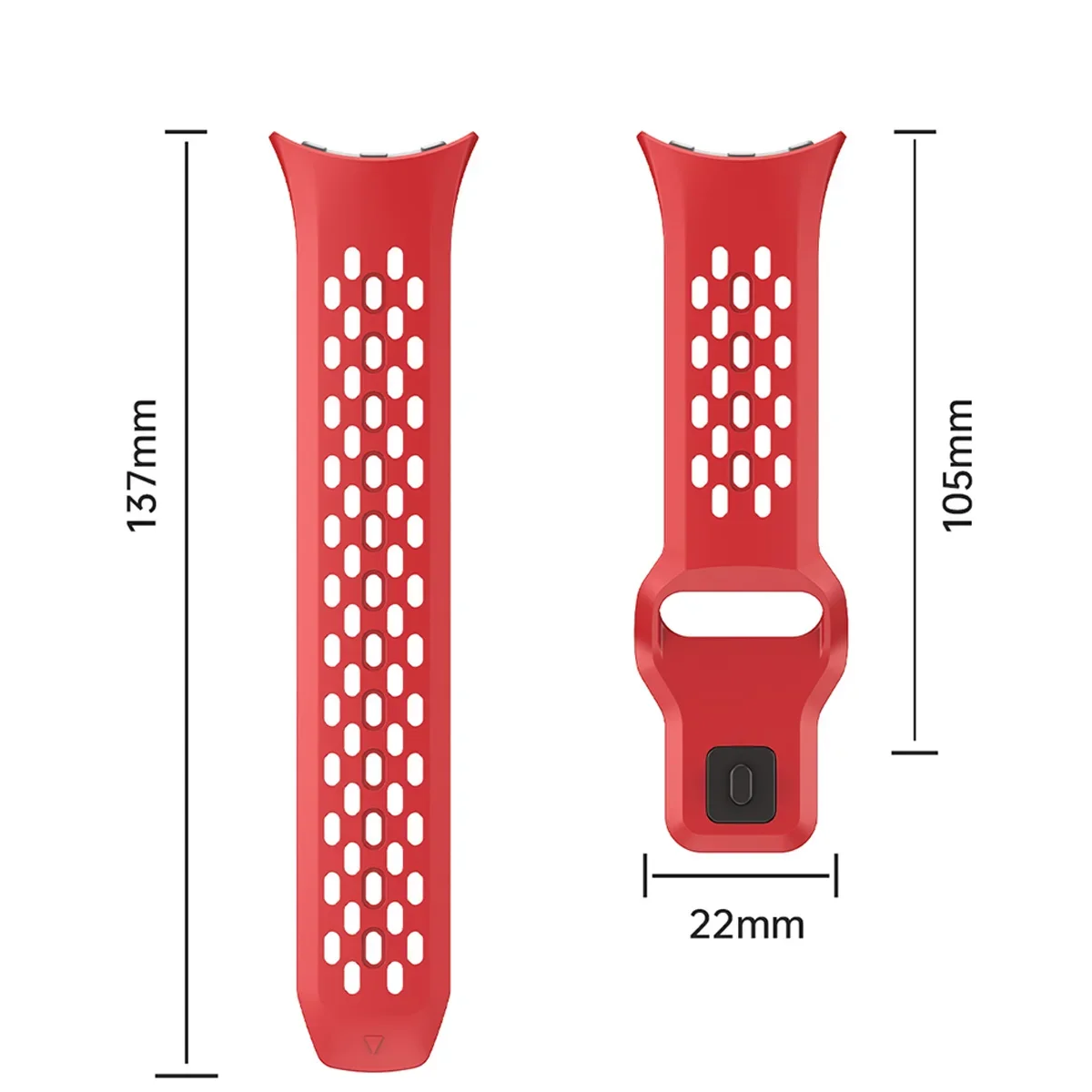 Breathable Silicone Sports Wristband