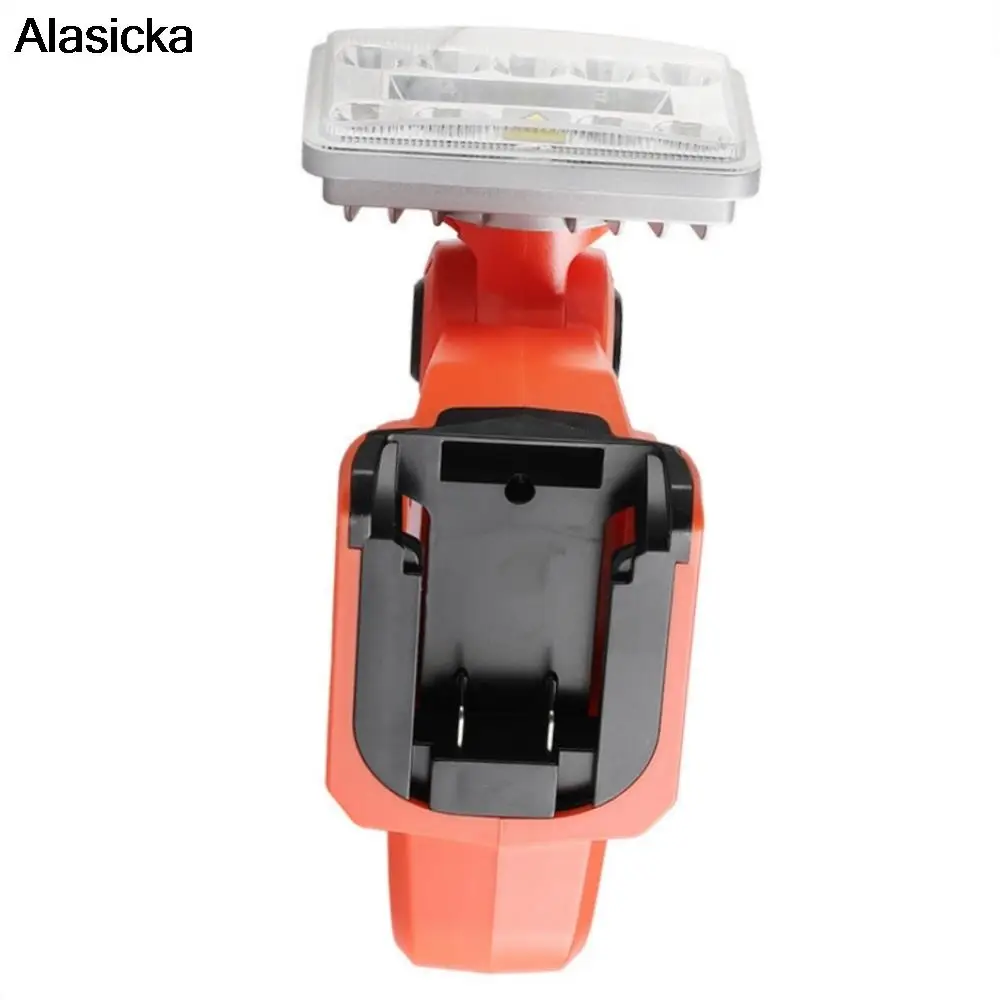 LED 조명, 블랙 앤 데커, 14.4 V, 18V 리튬 배터리에 적합, 야외 장거리, 3 인치, 5 인치