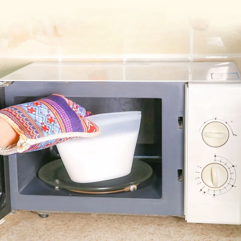 Reusable Food Grade Silicone Leak-Proof Storage Bag