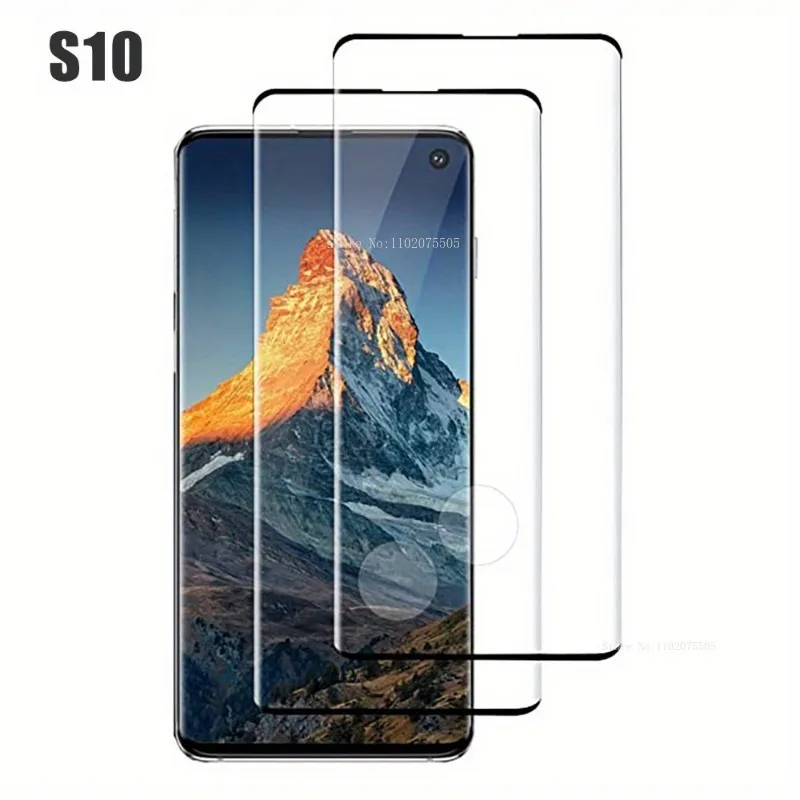 2Pcs 9H Hardness Tempered Glass for Samsung Galaxy S10 S20 S21 S22 S23 Screen Protectors For Samsung S23 Ultra S22 Ultra Glass
