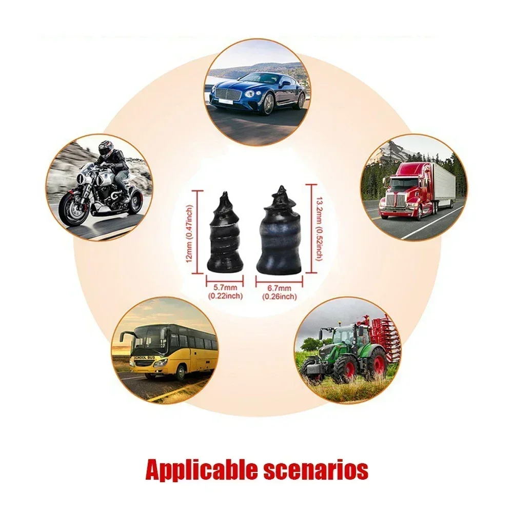 Tire Repair Screws Mushroom Rubber Nails Car Tyre Repair Tools Kit Fast Tire Puncture Maintenance Kit For Buses Motorcycles