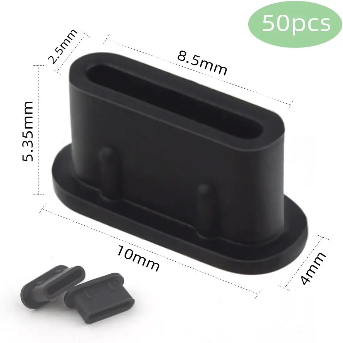 USB C 먼지 방지 플러그 실리콘 타입-C 충전 포트 보호 먼지 커버 캡 아이폰 15 삼성 갤럭시 S20-S23 픽셀 맥북용