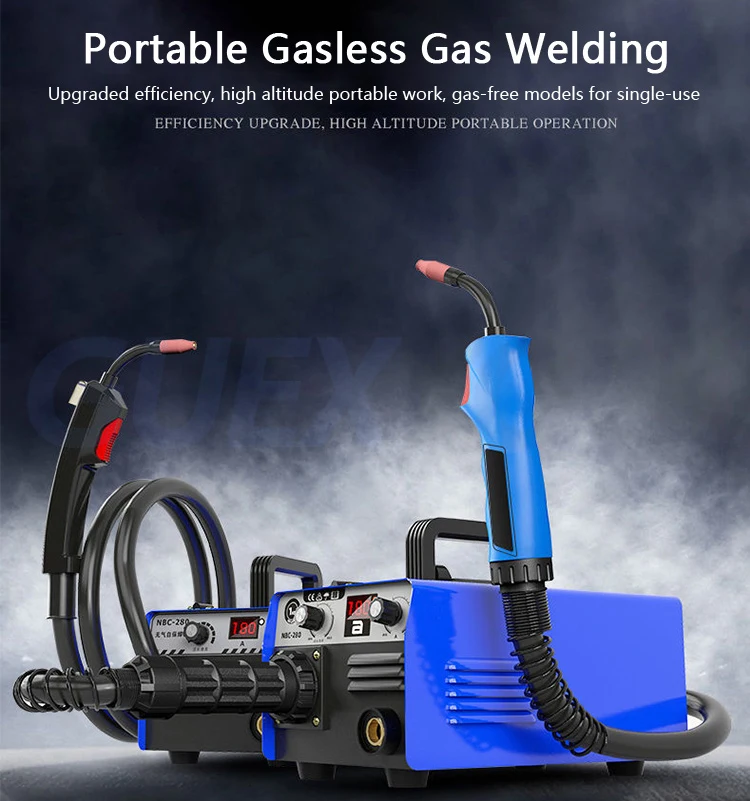 NBC280 Mini Gas-free Welding Machine Welding Semiautomatic Device Gas Welding Carbon Dioxide Gas Shielded Welding Machine 3