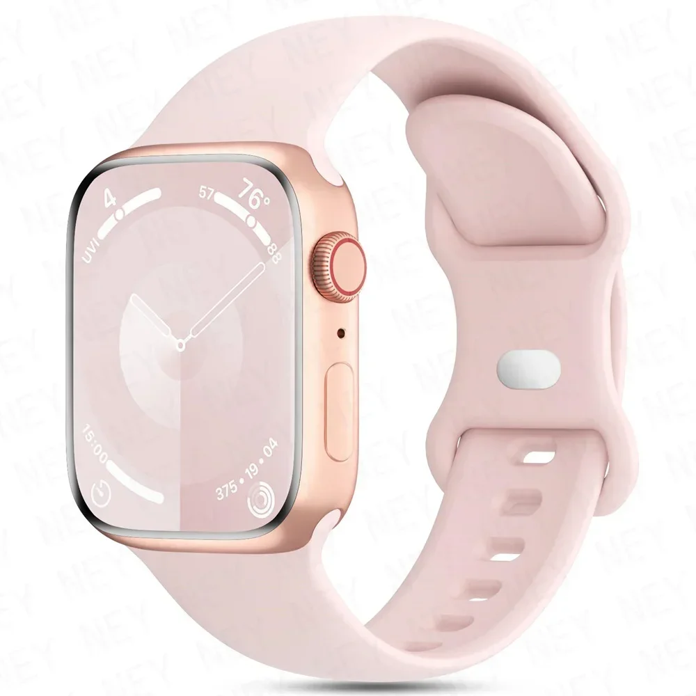 Sleek Silicone Watchband
