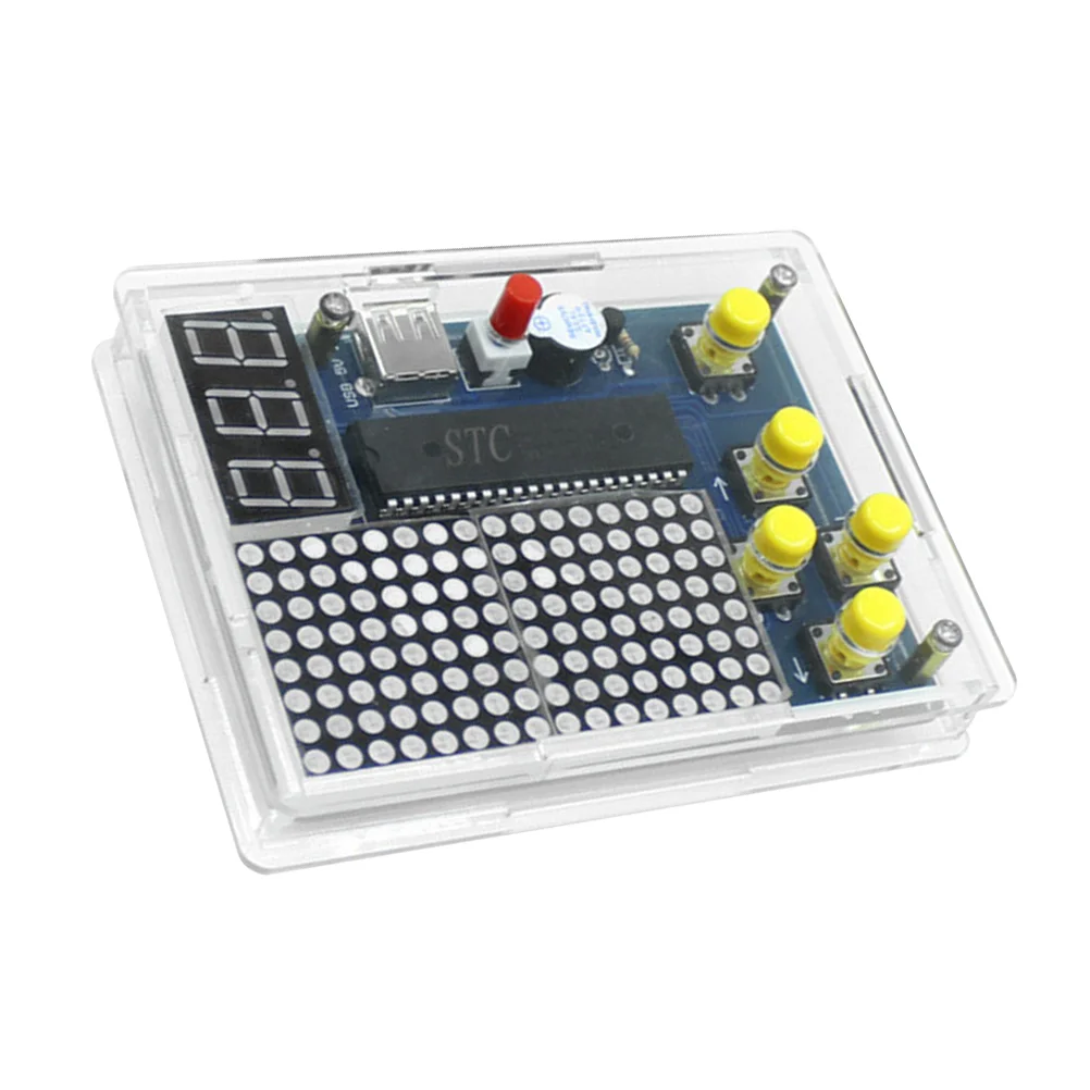 

Professional Soldering Practice Kit DIY Game Console Tools Soldering Project Kit for Gift Children Adults Soldering Lover