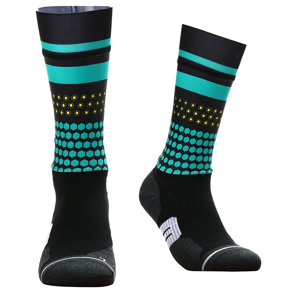 Sports Socks Cycling Socks Compression Socks Fitness Sports Socks Sport Socks Compression Sock Sport Anti Slip Bike Socks Bicycle Men and Women Sports Socks Racing Cycling