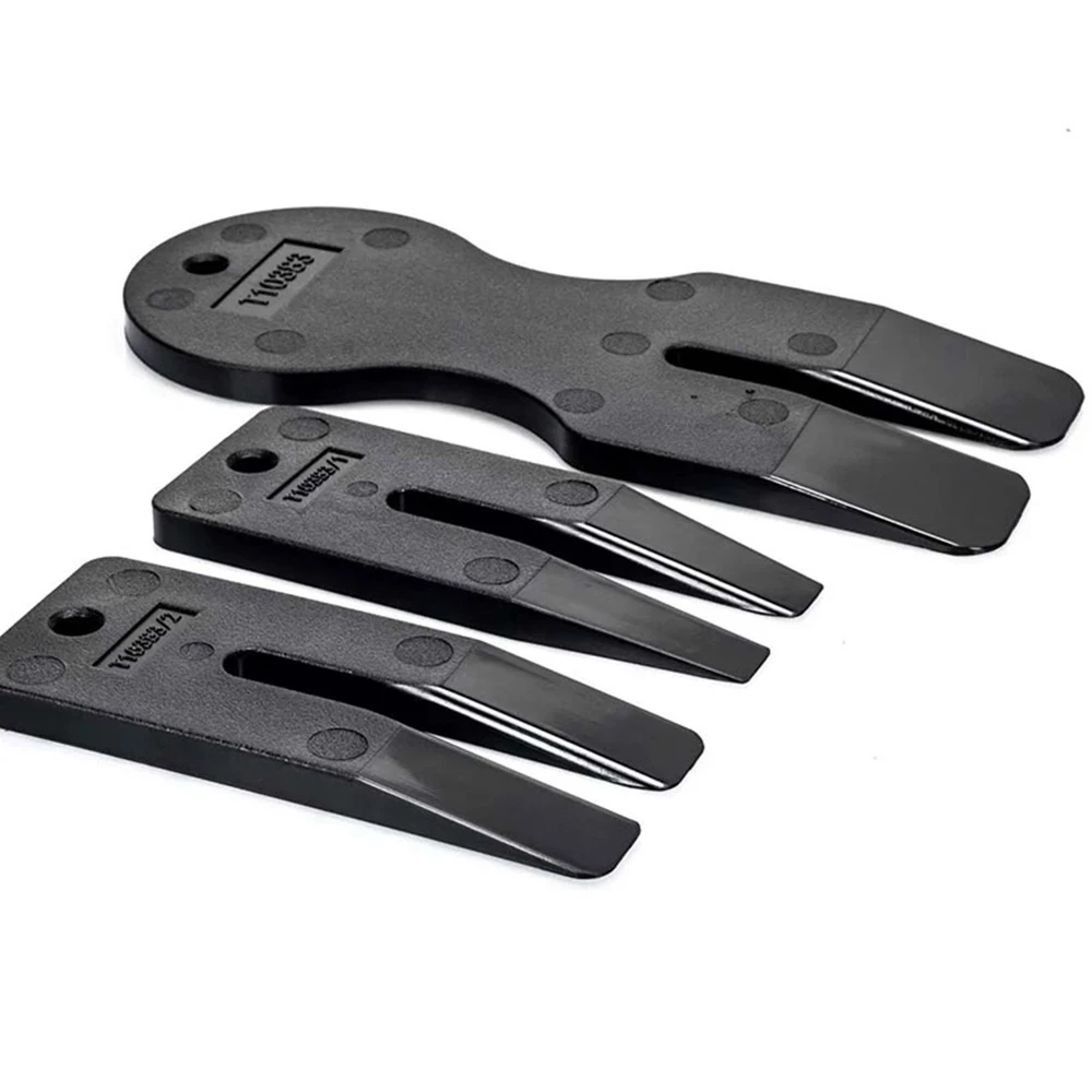 

3pcs Door Trim Wedge Panel Clip Tools For Porsche Audi VW Land Rover Equiv T10383 T10383 / 1 T10383 / 2 Car Door Removal Tool