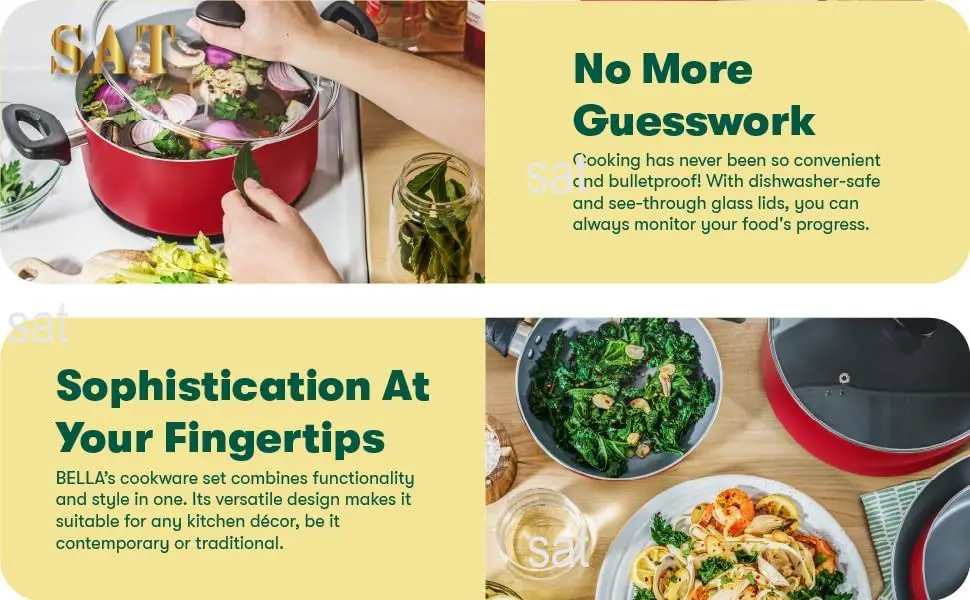 Benefit 2 Dishwasher Safe Lids and Elegant Design