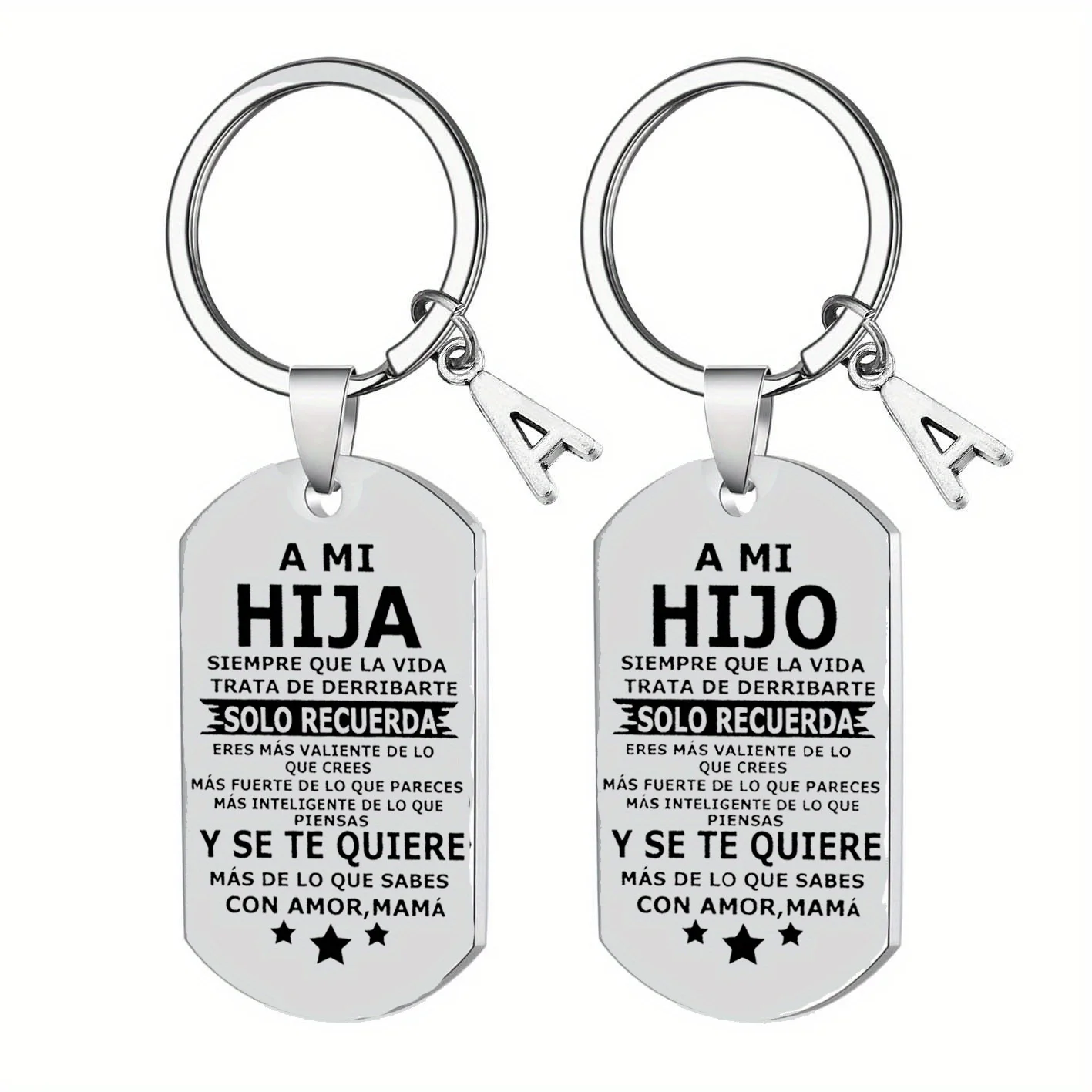 딸 키체인, 생일 졸업 크리스마스 선물, 딸 히자 히조, 영감 선물, 1PC 