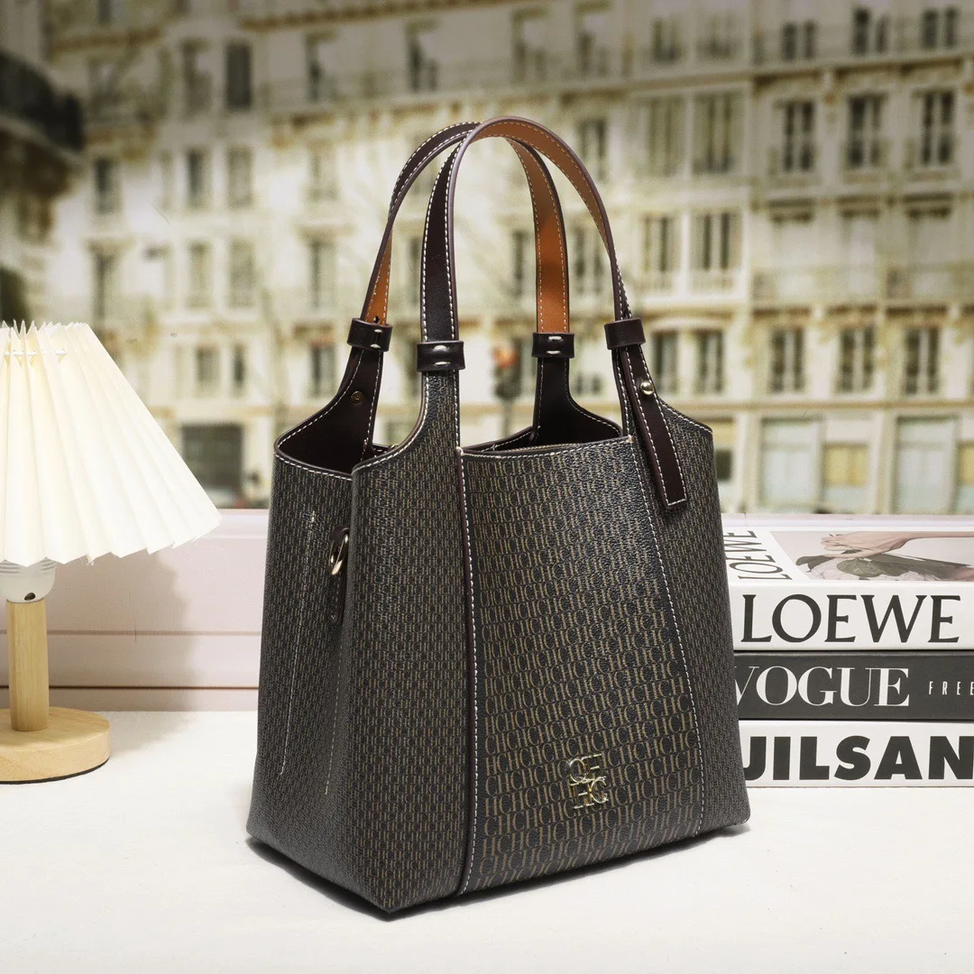 CILMI HARVILL CHHC New Women's Bucket Bag Large Capacity Single Shoulder Crossbody Portable Portable Inner Bag High Quality