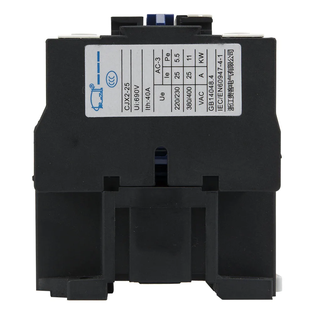 AC コンタクタ CJX2-25008 三相 380v 単相銀接点高電流 3P 低電圧