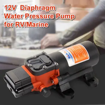 12V 1.0GPM 3.8LPM Marine Water Pump Diaphragm Pump Boat Accessories Showers Toilets Water Transfer Motor For RV Caravan